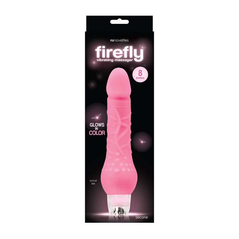 Firefly 8 In Vibrating Massager - Pink *