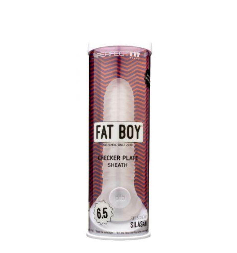Fat Boy™ Textured Sheath 6.5" - Clear