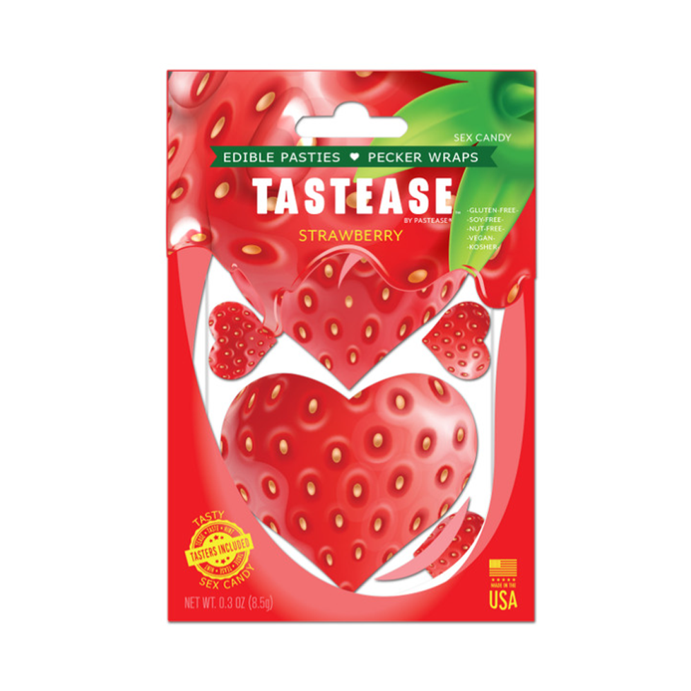 Tastease: Edible Pasties - Strawberry