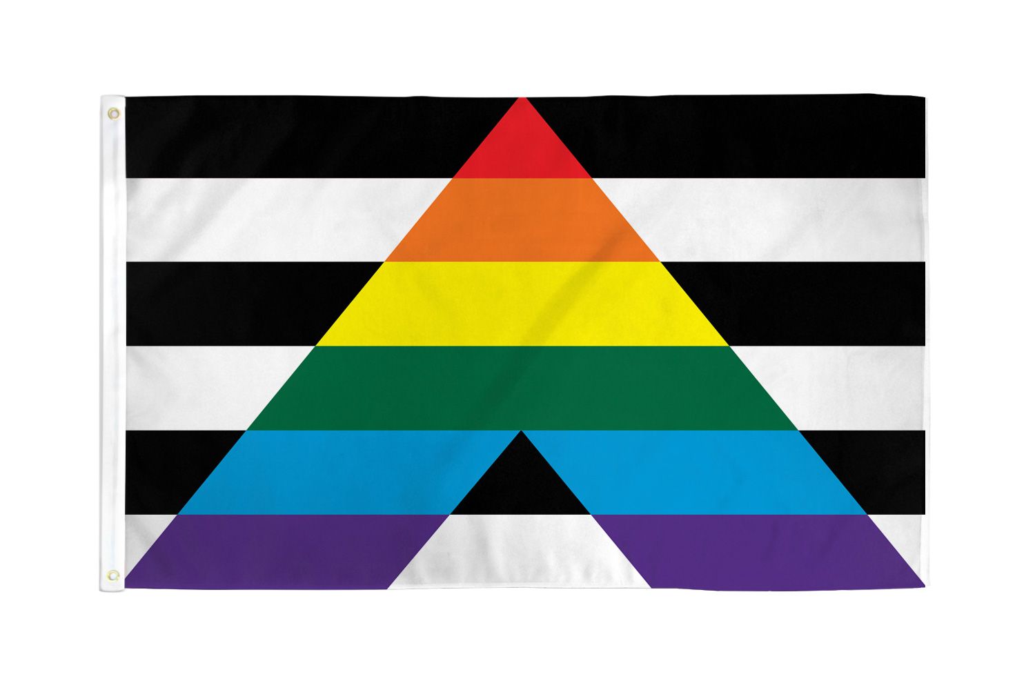 Gay Straight Alliance Flag 3' X 5' *