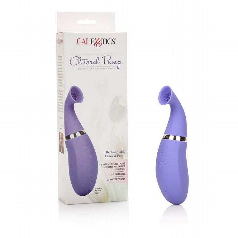 Intimate Rchrgble Clitoral Pump - Purp *