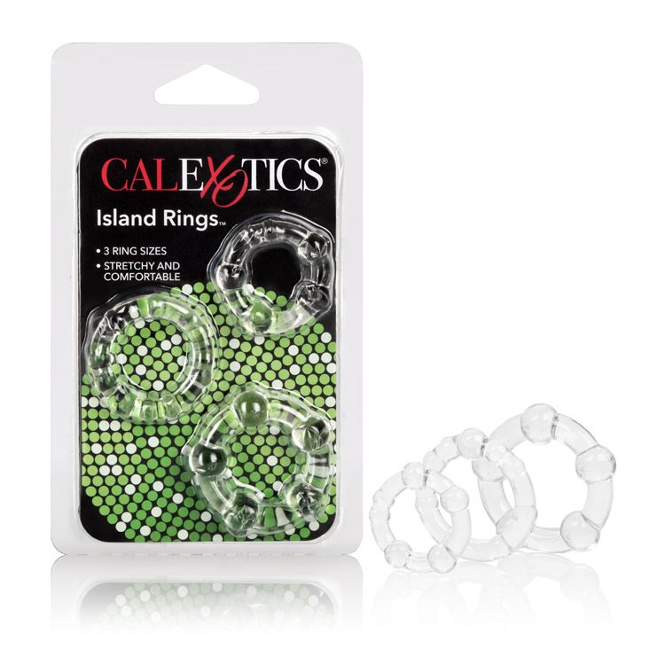 Island C Rings - Clear