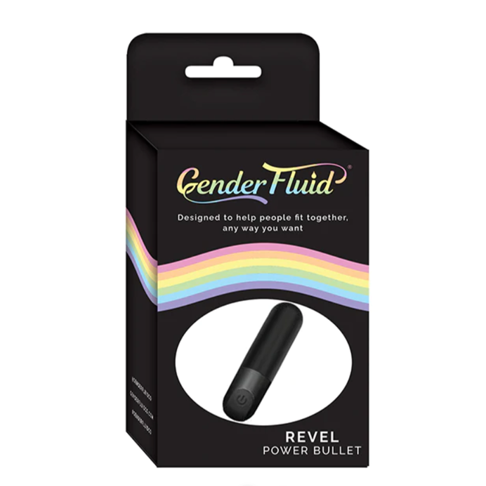 Gender Fluid Revel Power Bullet - Black