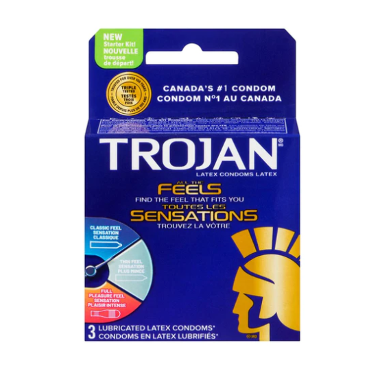 Trojan All The Feels - 3pk