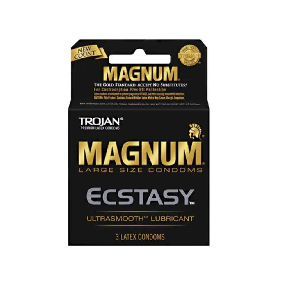 Trojan Magnum Ecstasy - 3 pk