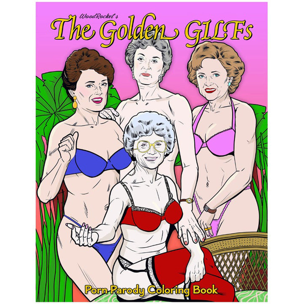 The Golden GILFs Colouring Book