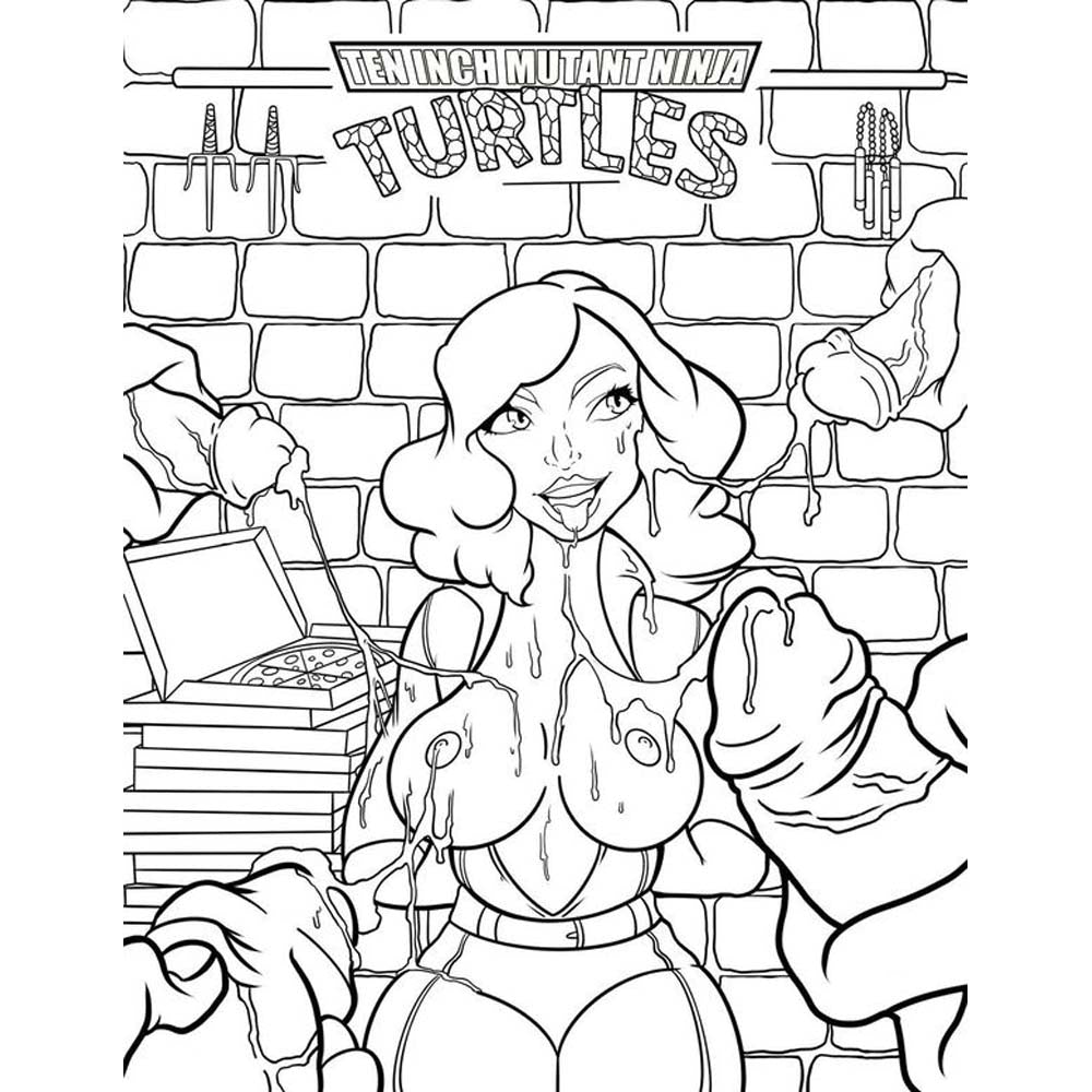 Porn Parody Colouring Book â€“ Sweet Adult