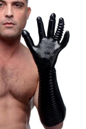 Pleasure Fister Textured Fistng Glove