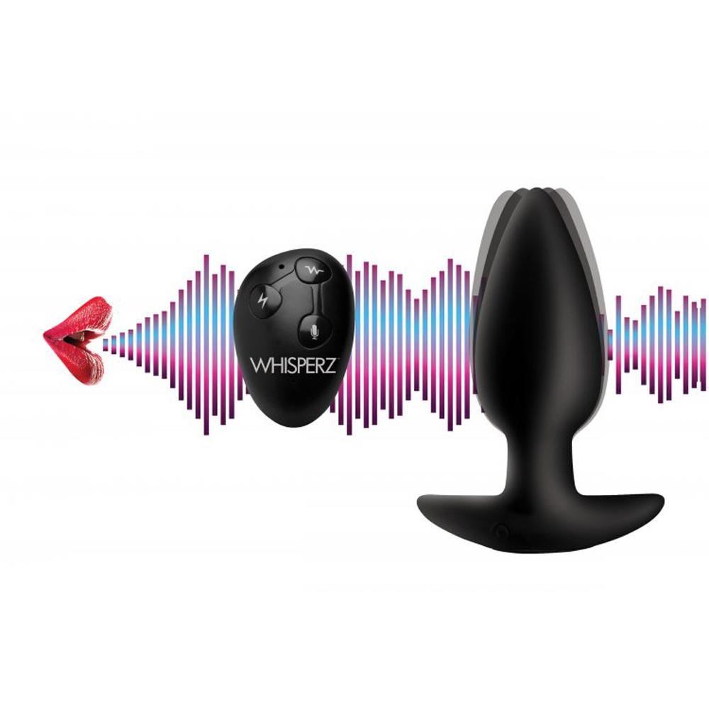 Voice Activated 10X Vibrating Butt Plug*