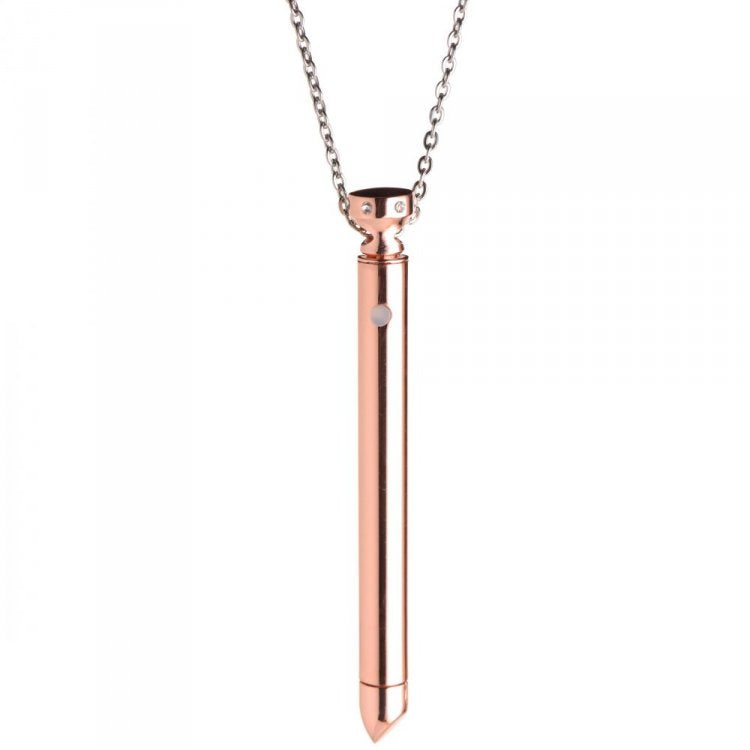 7X Vibrating Necklace - Rose Gold