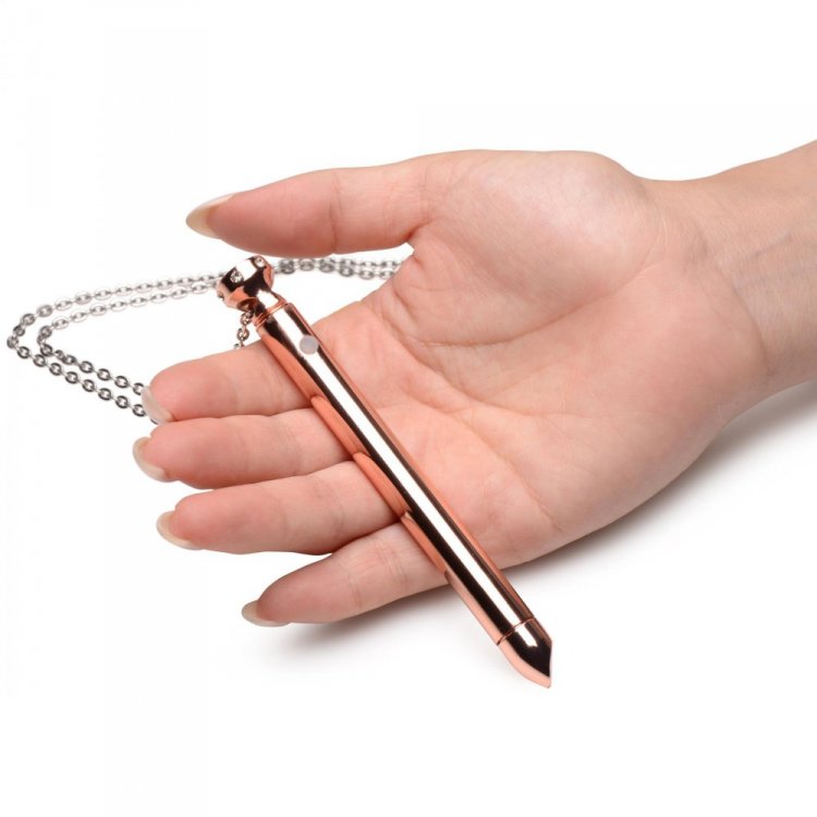 7X Vibrating Necklace - Rose Gold