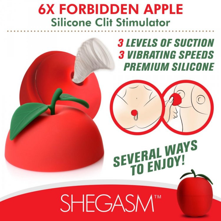 Forbidden Apple Silicone Clit Stim *