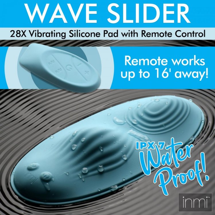 Wave Slider R/C Vibrating Silicone Pad