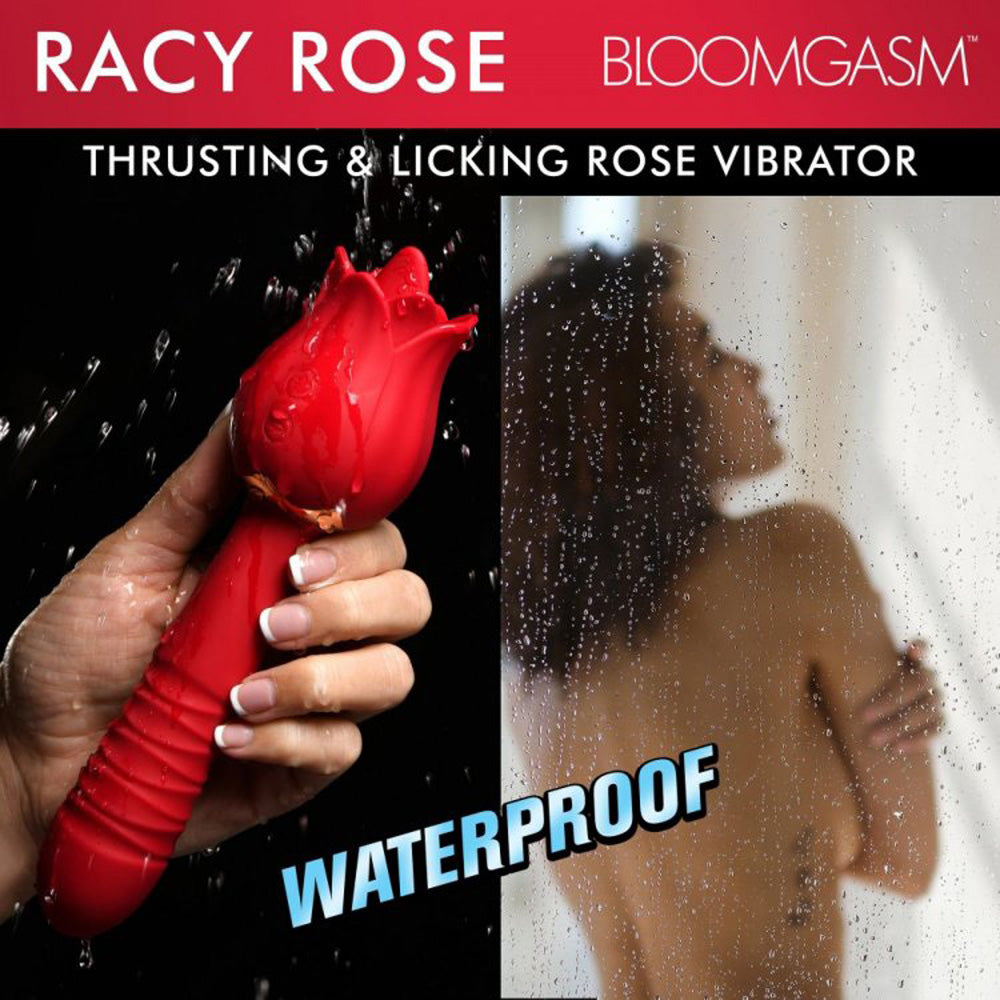 Bloomgasm Racy Rose Thrusting & Licking