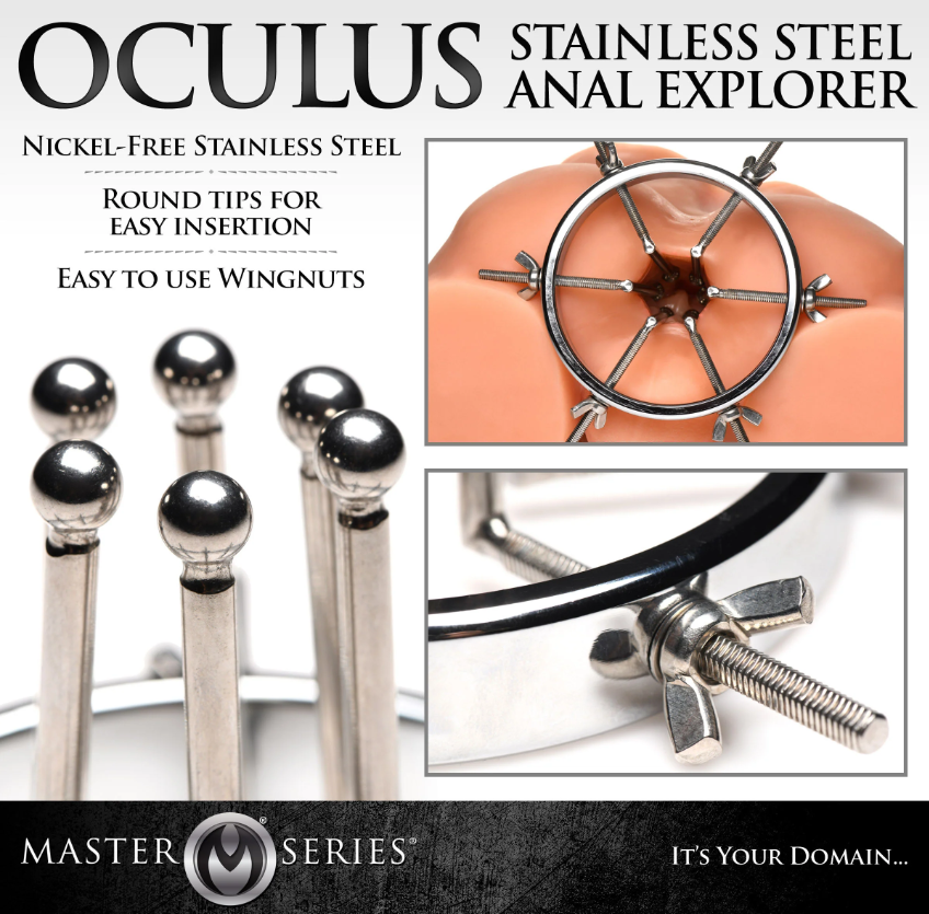 Oculus Stainless Steel Anal Explorer