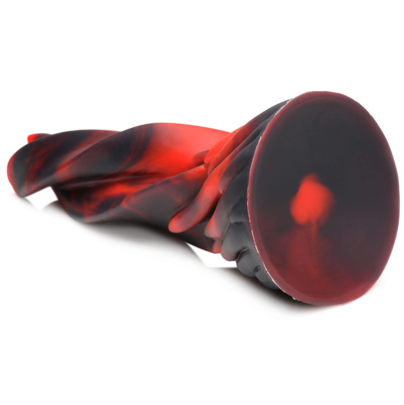 Hell Kiss Twisted Tongues Silicone Dildo