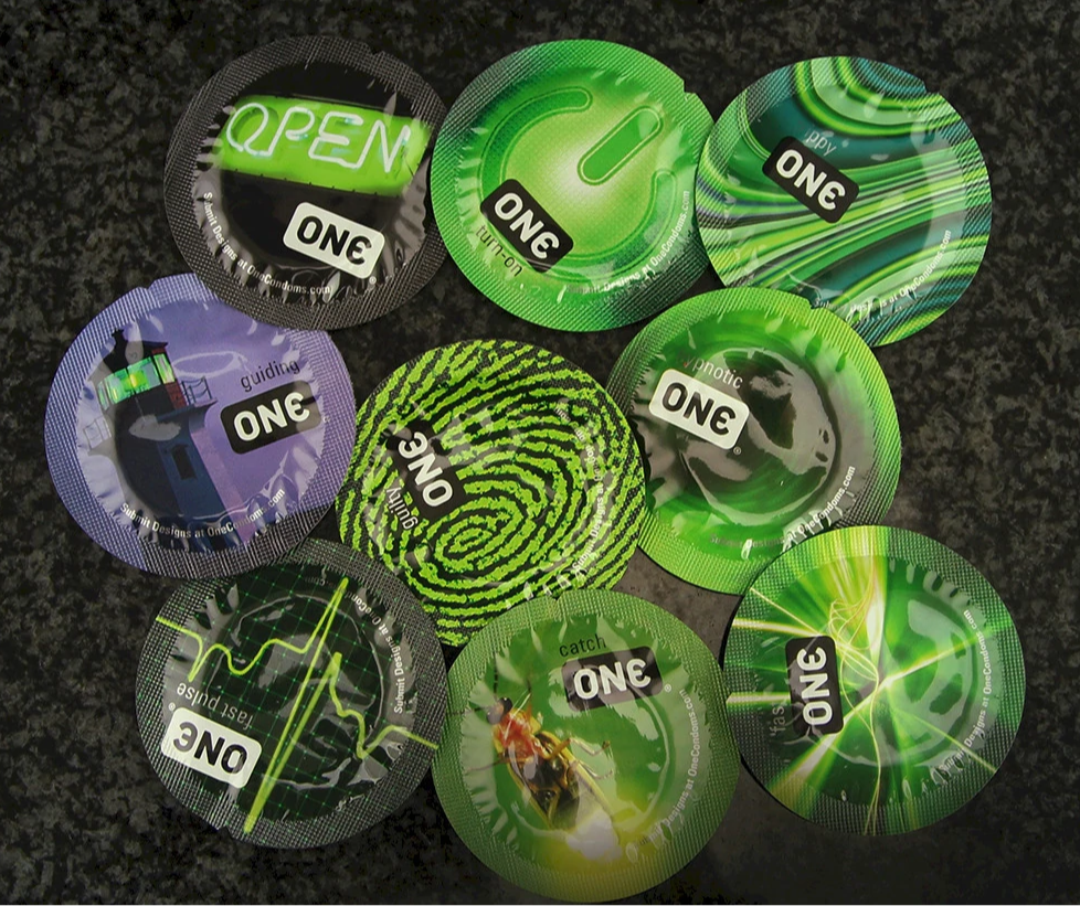 ONE Glowing Pleasures Condoms 100pc Bowl