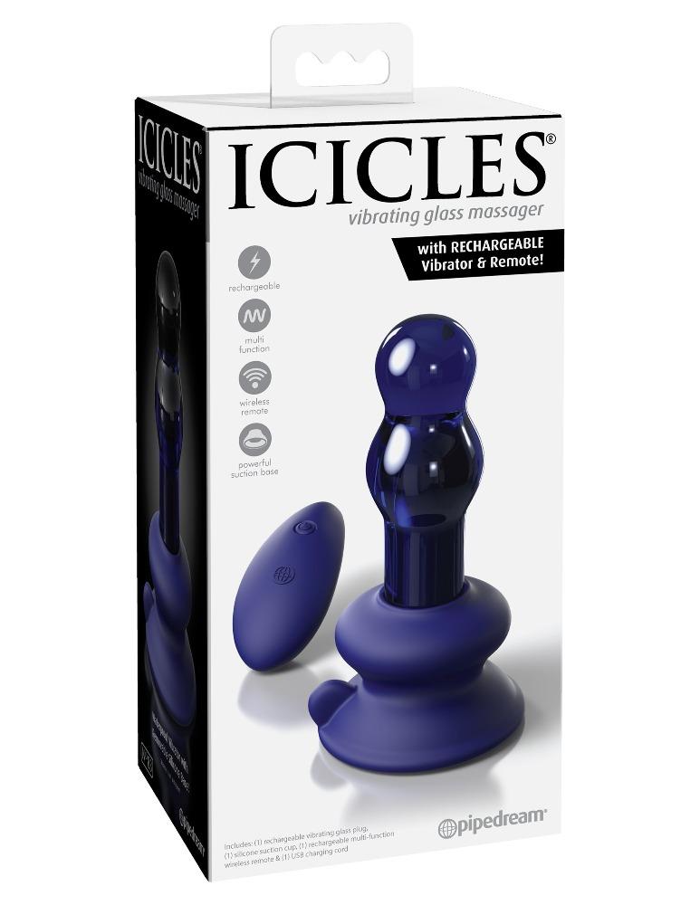Icicles No. 83 - Vibrating Glass Plug*