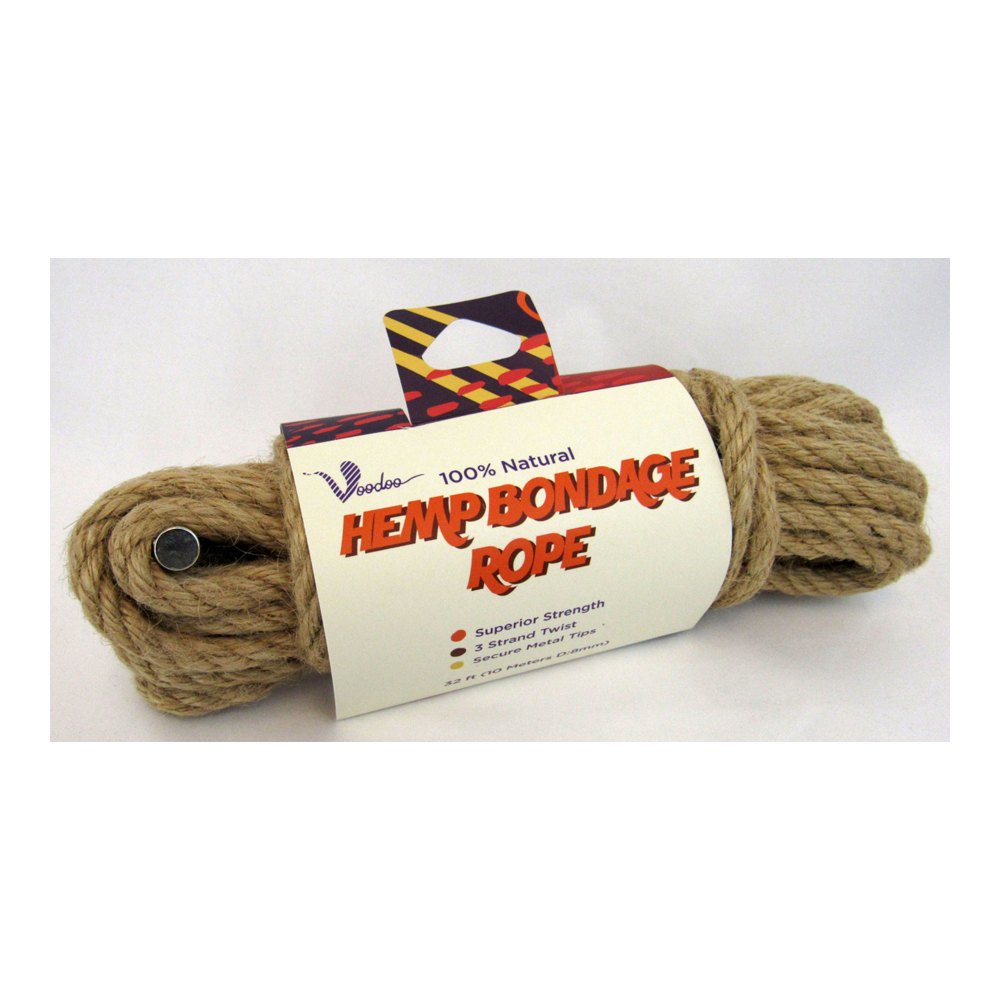 Voodoo Hemp Bondage Rope 32'/10M